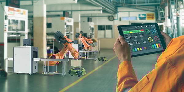 cover image for a report on the commercial and industrial robotic market opportunity