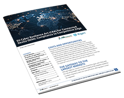EU Cyber Resilience Act (CRA) for Connected Device OEMs: Compliance to Competitive Edge
