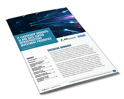 Enterprise IT Leader Insights: AI and Data Center Infrastructure Investment Priorities